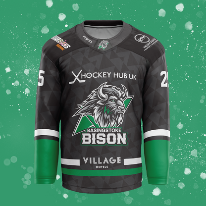 25/26 Black Replica Jersey