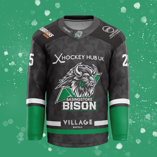25/26 Black Replica Jersey