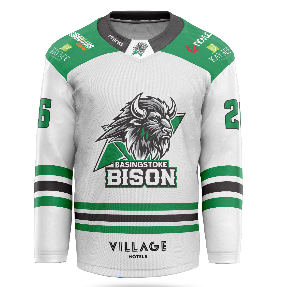 26/27 White Replica Jersey